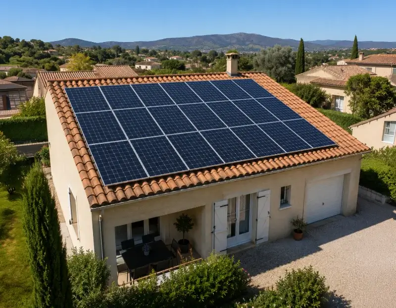 Prime à l'autoconsommation panneaux solaires Robion — aide financière de l'État